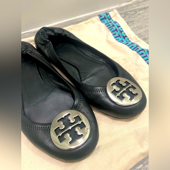 Tory Burch CLAIRE BALLET flat size 6.5 with dust bag - Picture 2 of 7